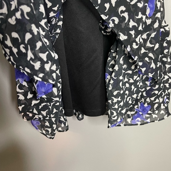 BCBGeneration Women's Relaxed Halter Neck Tie Chiffon Mini Dress New Small - Picture 10 of 12